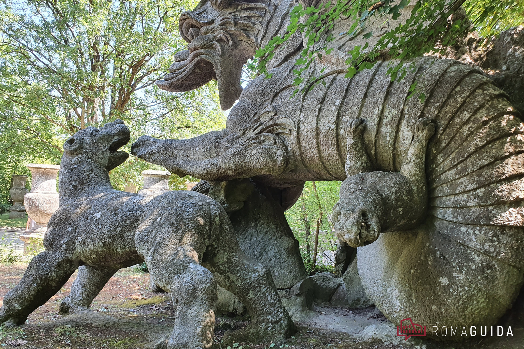 Visita guidata Sacro Bosco Bomarzo parco Mostri