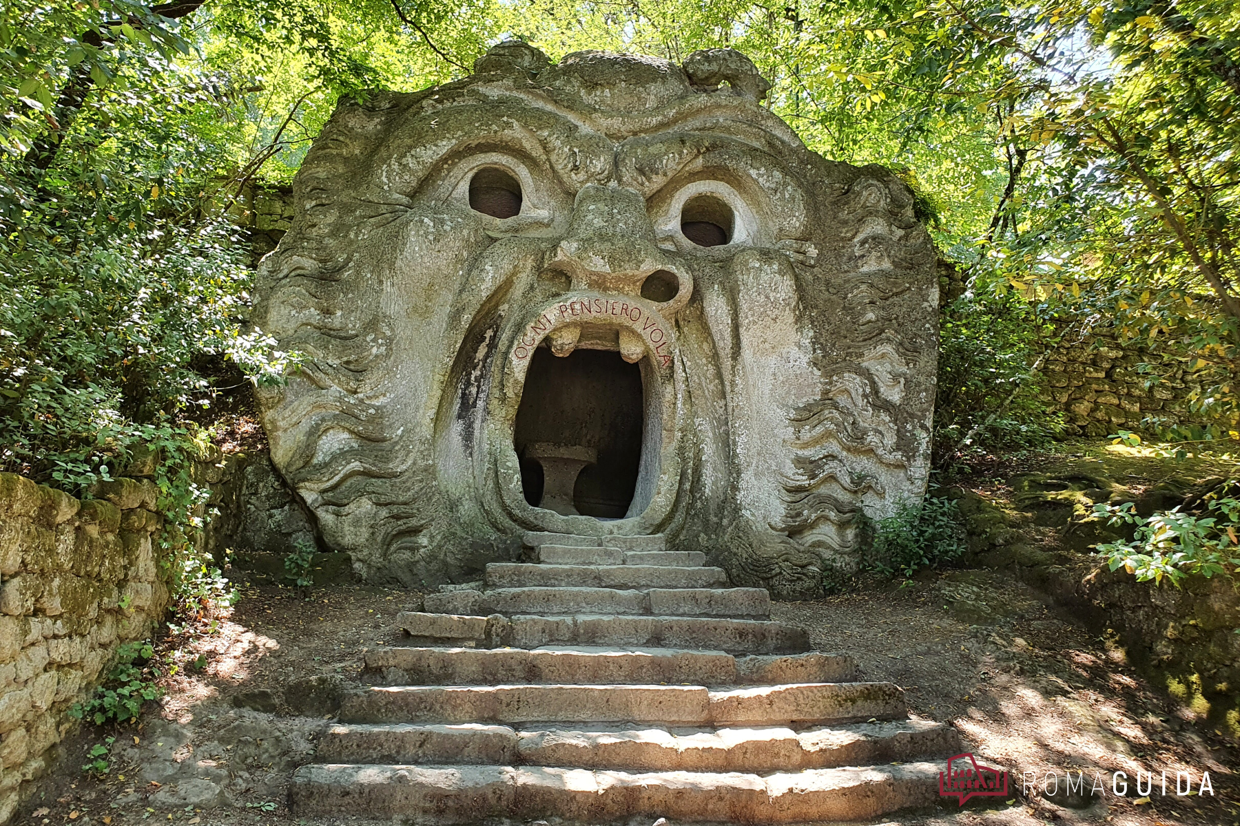 Visita guidata Sacro Bosco Bomarzo parco Mostri