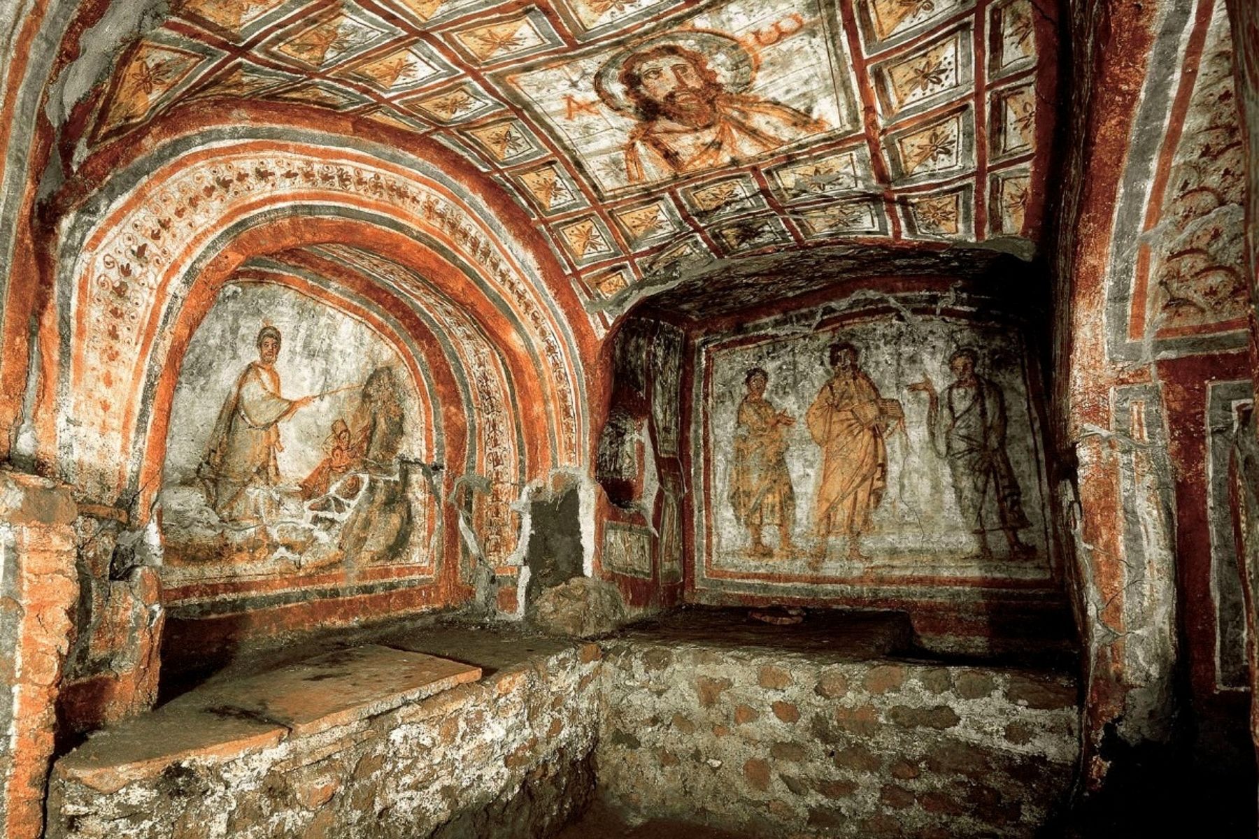 Visita guidata catacombe Domitilla Roma