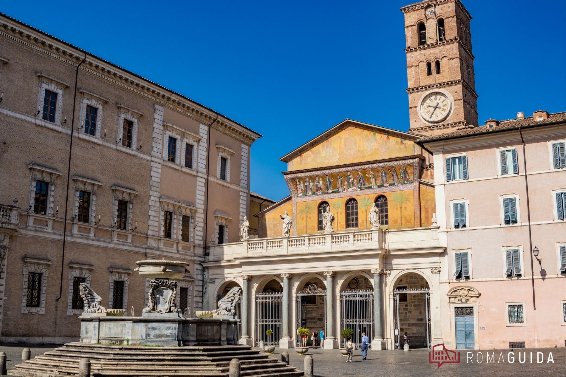 Visita guidata Santa Maria Trastevere Roma