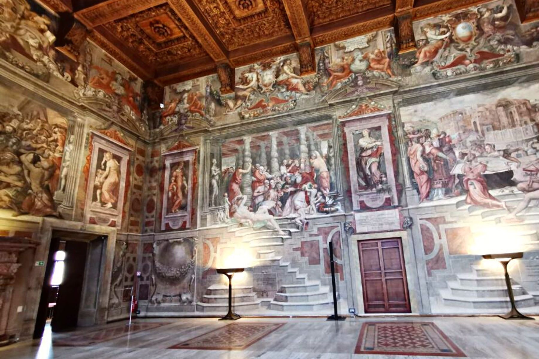 Visita guidata Palazzo Cancelleria Vaticana Laghetto sotterraneo